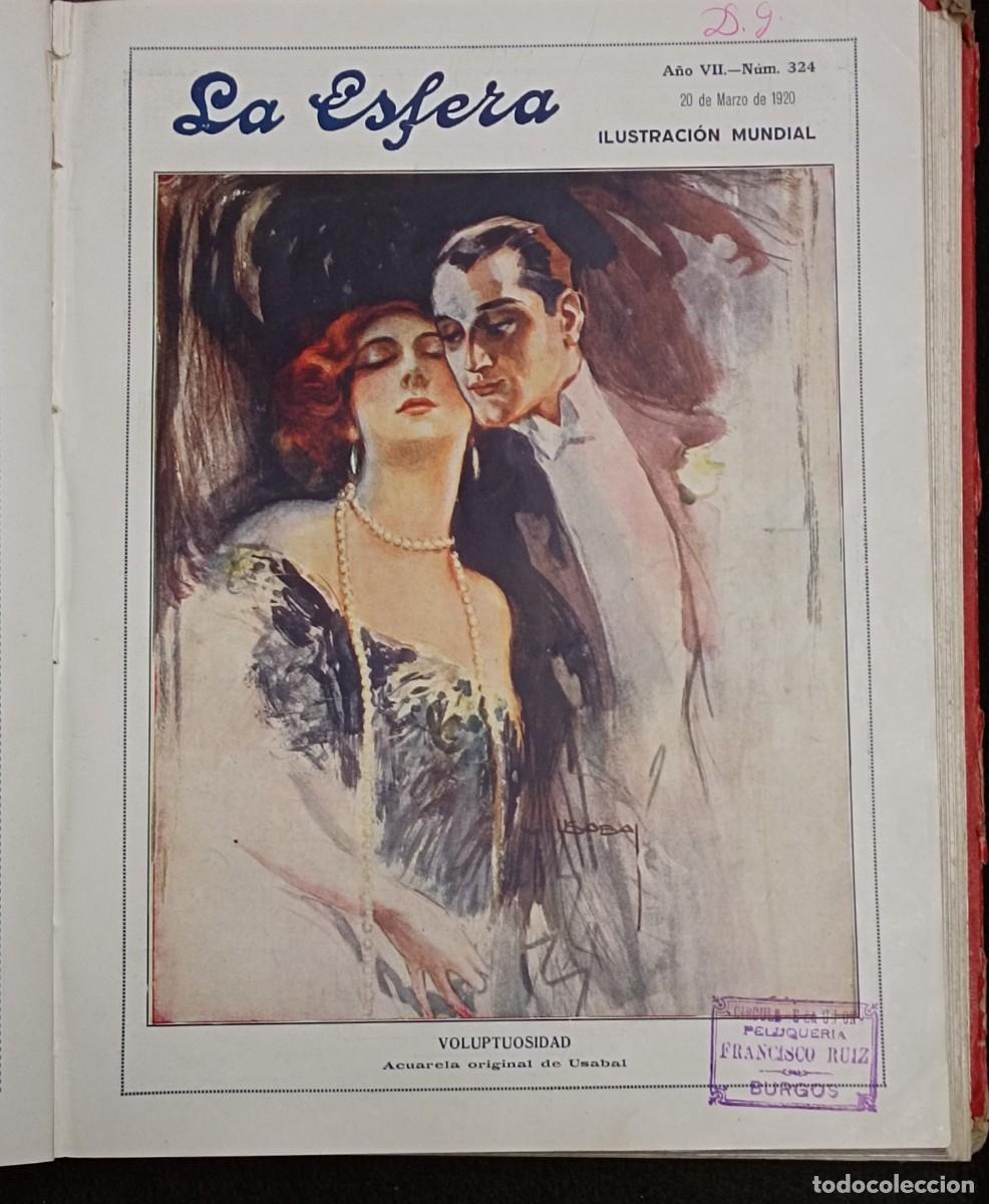 Libros antiguos: Revista LA ESFERA. 1&deg; Semestre 1920. - Foto 16