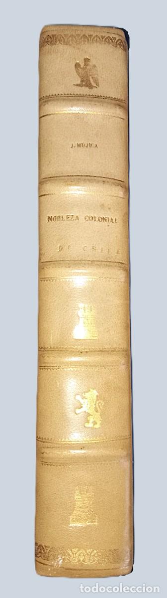 Libros antiguos: LINAJES ESPA&Ntilde;OLES. NOBLEZA COLONIAL DE CHILE - Foto 4