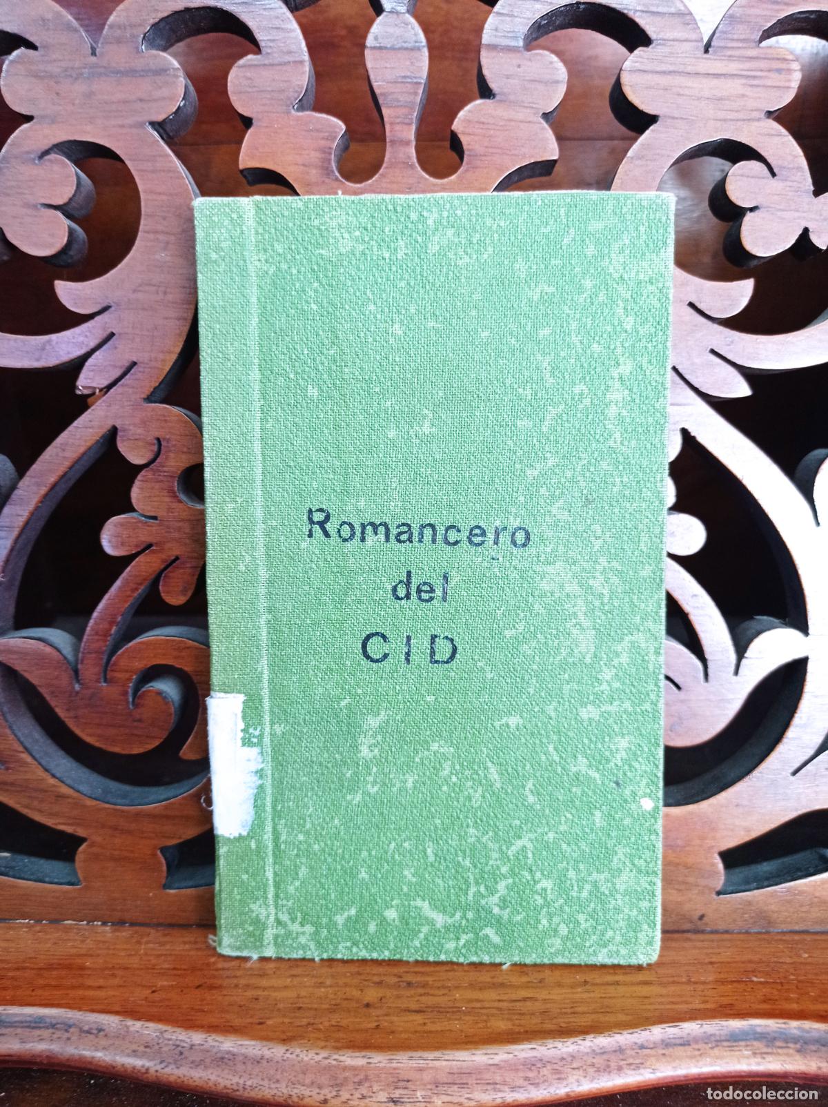Libros antiguos: ROMANCERO DEL CID. LIBRO ANTIGUO - Foto 1