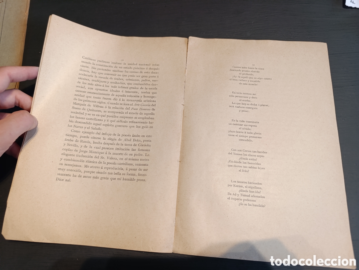 Libros antiguos: Discurso del Sr. Conde de Morphy. Madrid 1886 - Foto 2