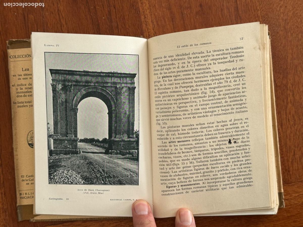 Libros antiguos: Prof. K. D. Hasrtmann. Estilograf&iacute;a. Historia de las Artes Pl&aacute;sticas. - Foto 2
