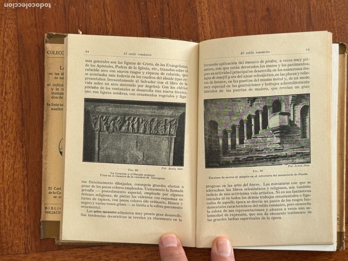 Libros antiguos: Prof. K. D. Hasrtmann. Estilograf&iacute;a. Historia de las Artes Pl&aacute;sticas. - Foto 3