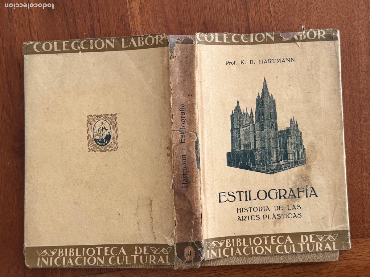 Libros antiguos: Prof. K. D. Hasrtmann. Estilograf&iacute;a. Historia de las Artes Pl&aacute;sticas. - Foto 5