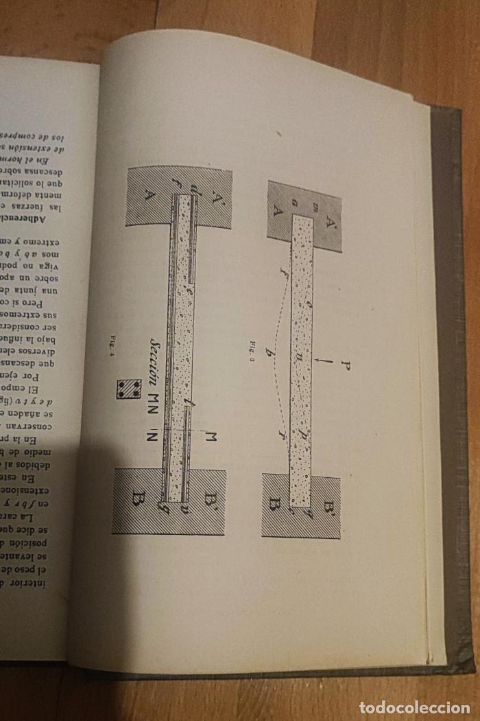 Libros antiguos: EL HORMIG&Oacute;N ARMADO - Leopoldo Malphettes - Foto 5