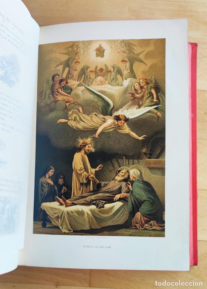 Libros antiguos: VIDA DE SAN JOS&Eacute; - P. Champeau - Foto 7