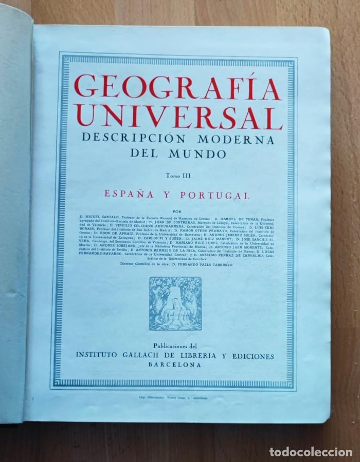 Libros antiguos: GEOGRAF&Iacute;A UNIVERSAL (4 TOMOS) - VV.AA. - Foto 11