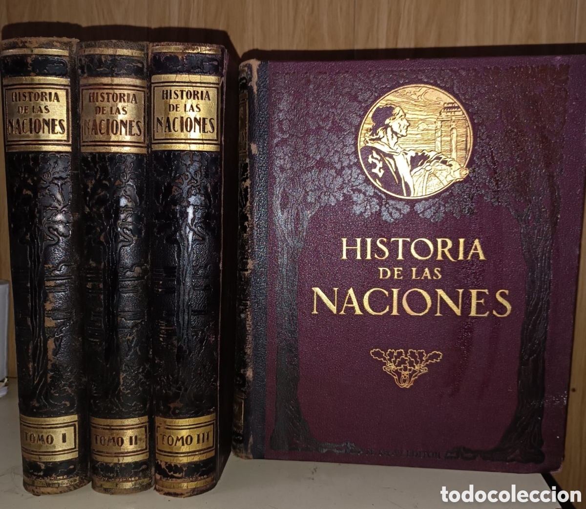 Libros antiguos: Historia de las Naciones, Boladeres - Foto 1