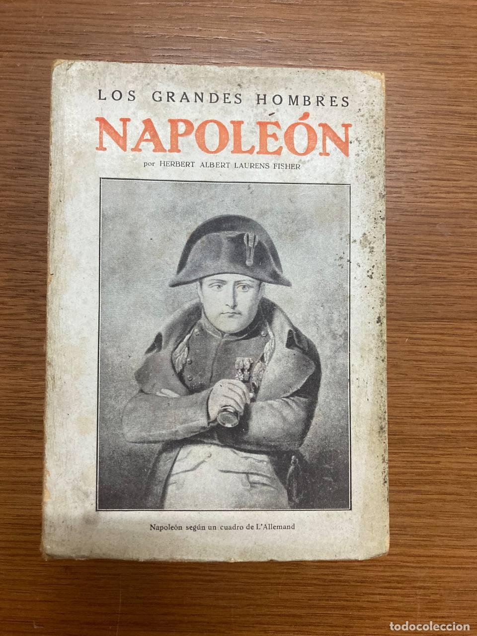 Libros antiguos: Los grandes hombres. Napole&oacute;n - Foto 1