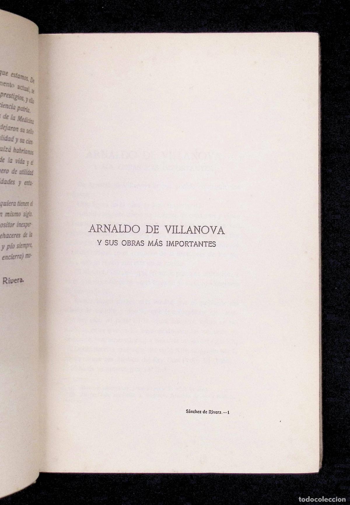 Libros antiguos: SILUETAS DE M&Eacute;DICOS Y LIBROS DE ANTA&Ntilde;O. - SANCHEZ DE RIVERA Y MOSET, D. - Foto 3