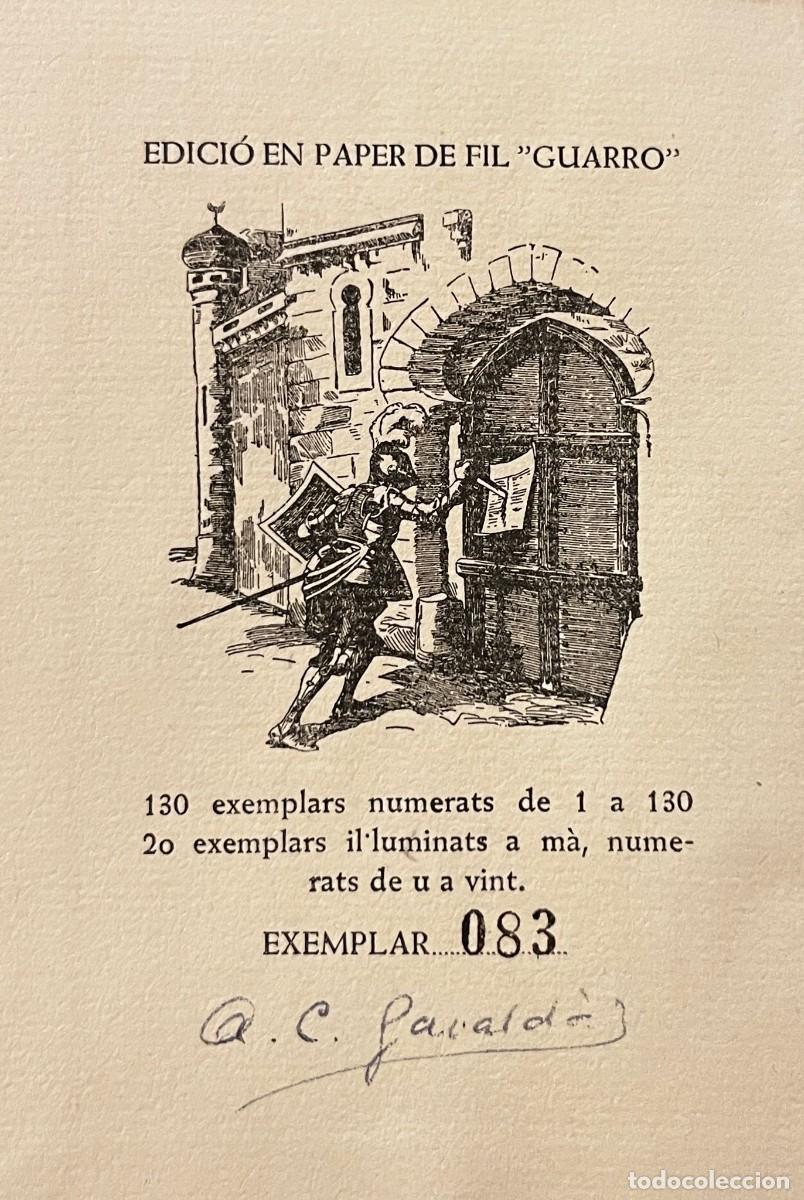 Libros antiguos: Croniquer catal&agrave; il&middot;lustrat - Foto 3