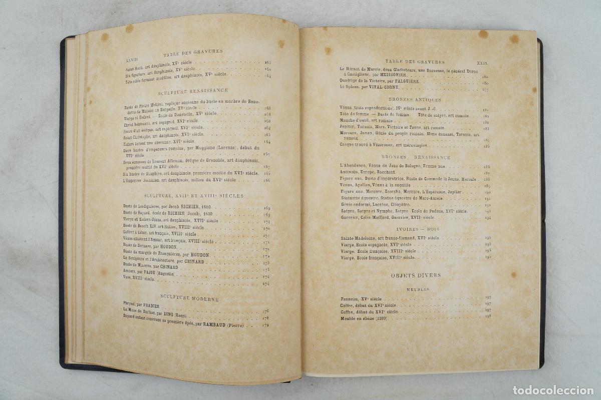 Libros antiguos: Le Mus&eacute;e de Grenoble. Le Generale de Beylie. 1909. - Foto 3