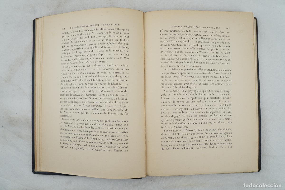 Libros antiguos: Le Mus&eacute;e de Grenoble. Le Generale de Beylie. 1909. - Foto 4