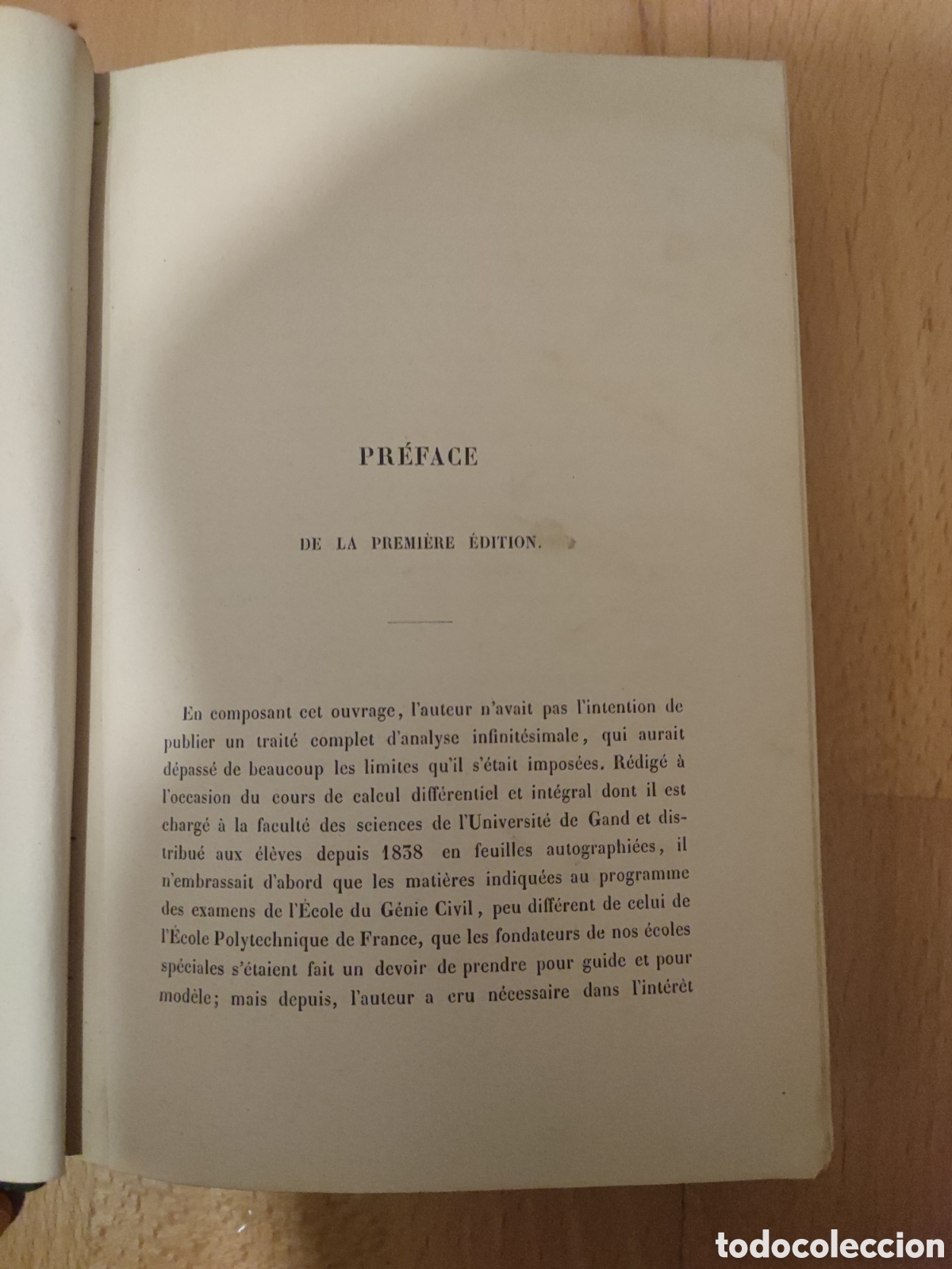 Libros antiguos: TRAIT&Eacute; DE CALCUL DIFF&Eacute;RENTIEL ET DE CALCUL INT&Eacute;GRAL - A. Timmermans - Foto 4