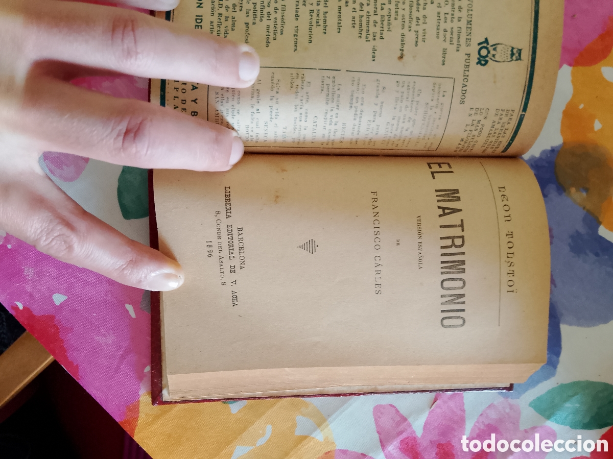 Libros antiguos: Leon Tolstoi. Consultar individuales. - Foto 16