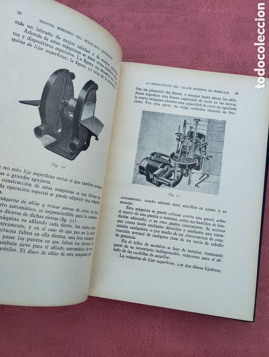 Libros antiguos: Modelista mec&aacute;nico. Loewer. - Foto 4