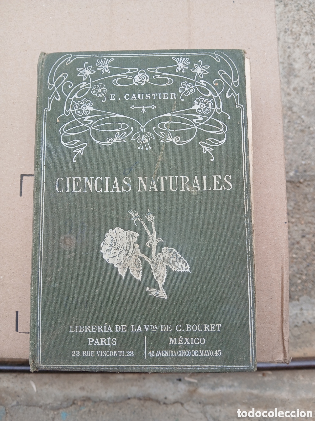 Libros antiguos: Ciencias naturales e.caustier 1917 - Foto 1