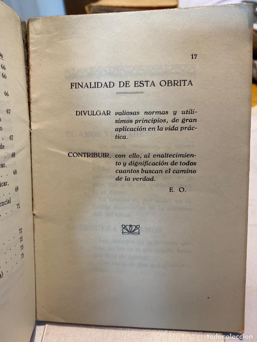 Libros antiguos: EL LIBRITO DE ORO EMILIO ORTIGA 1928 MAXIMAS - Foto 5