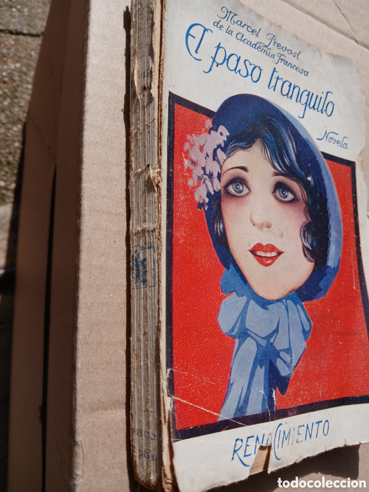 Libros antiguos: El paso tranquilo novela renacimiento Marcel prevost - Foto 2