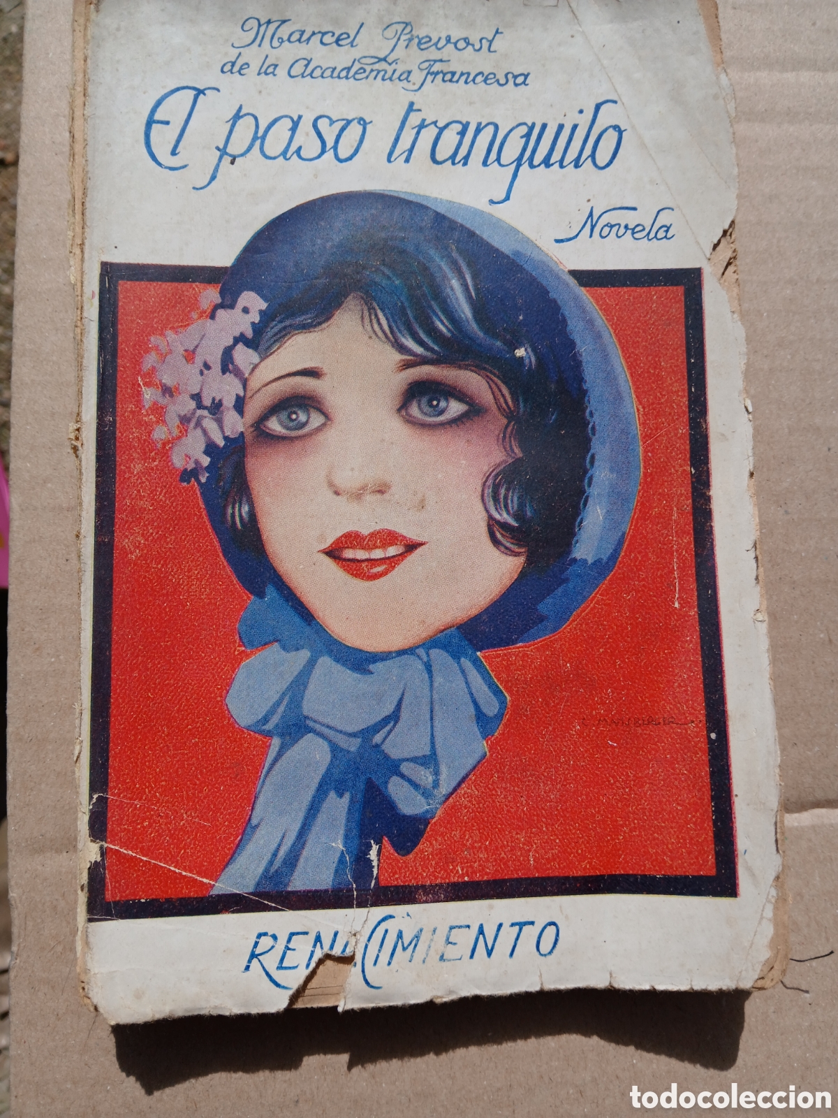 Libros antiguos: El paso tranquilo novela renacimiento Marcel prevost - Foto 1