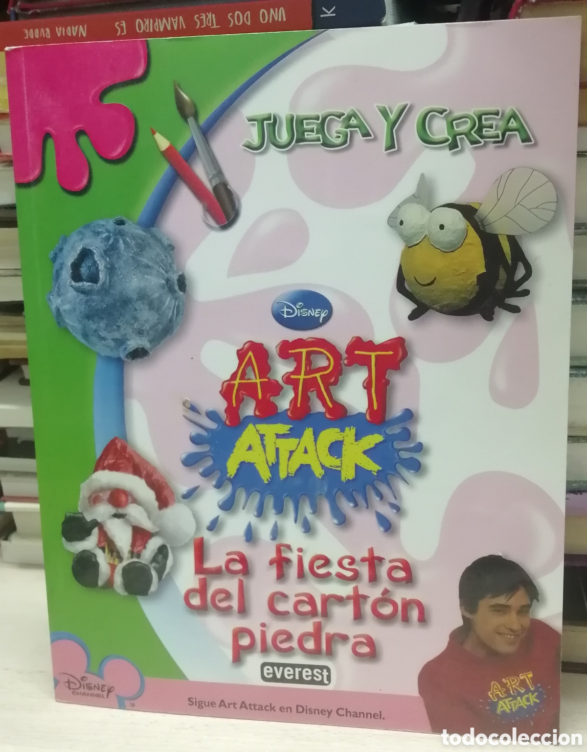 Libri antichi: Art Attack La fiesta del carton piedra Everest Manualidades Infantil