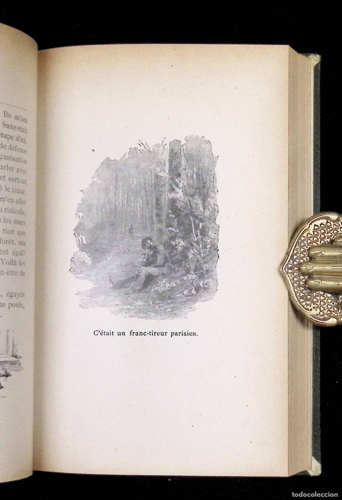 Libros antiguos: ROBERT HELMONT JOURNAL DUN SOLITAIRE. - DAUDET, Alphonse. - Foto 4
