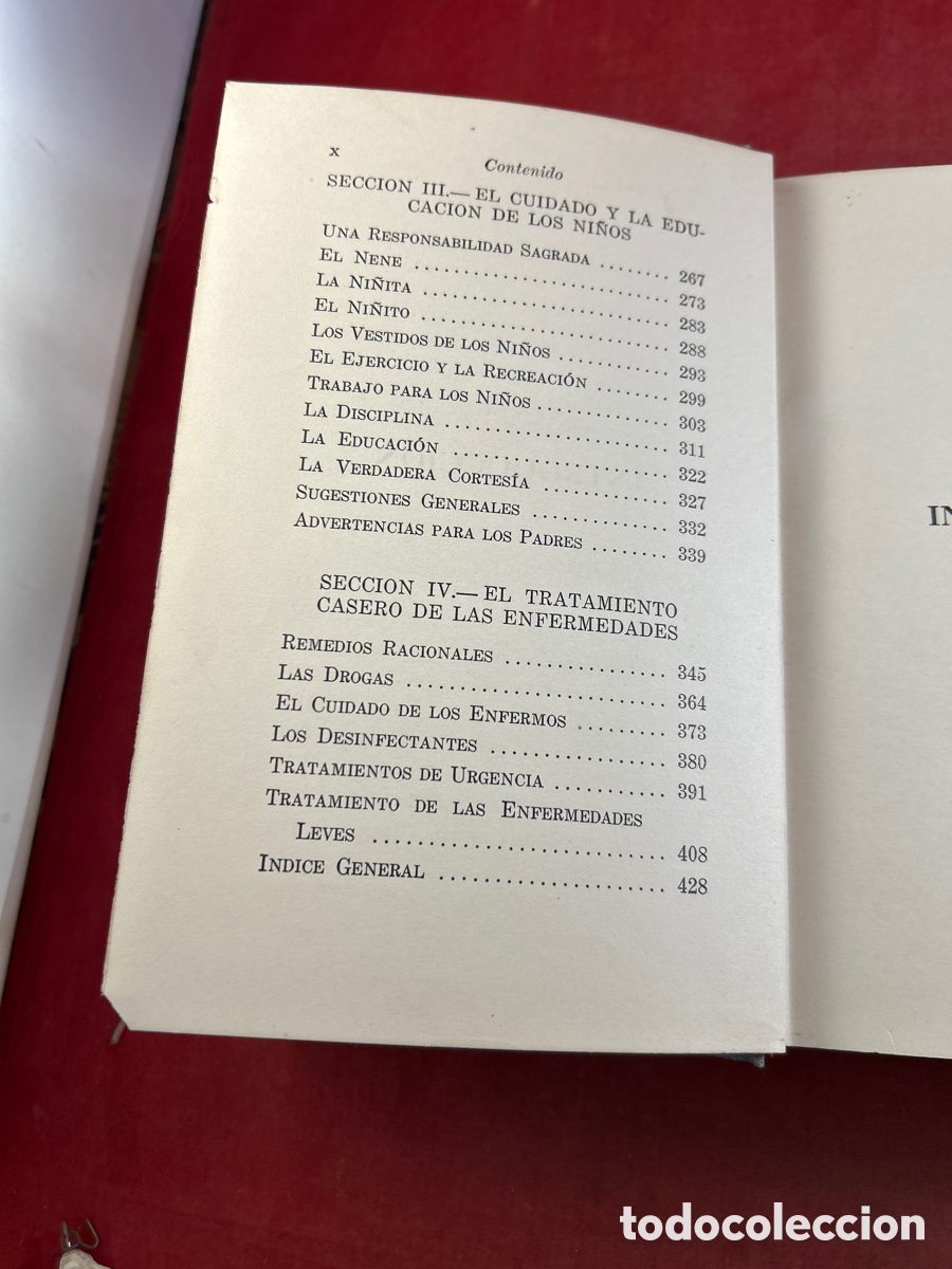 Libros antiguos: SALUD Y HOGAR MANUAL DOM&Eacute;STICO - Foto 4