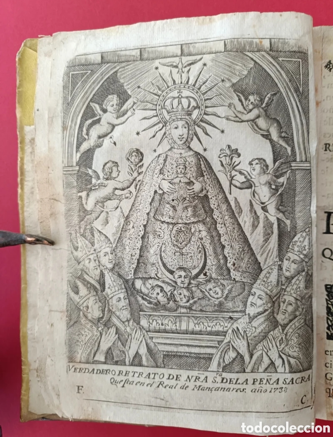 Libros antiguos: Libro de 1738 Obras Gerardo Lobo - Foto 6