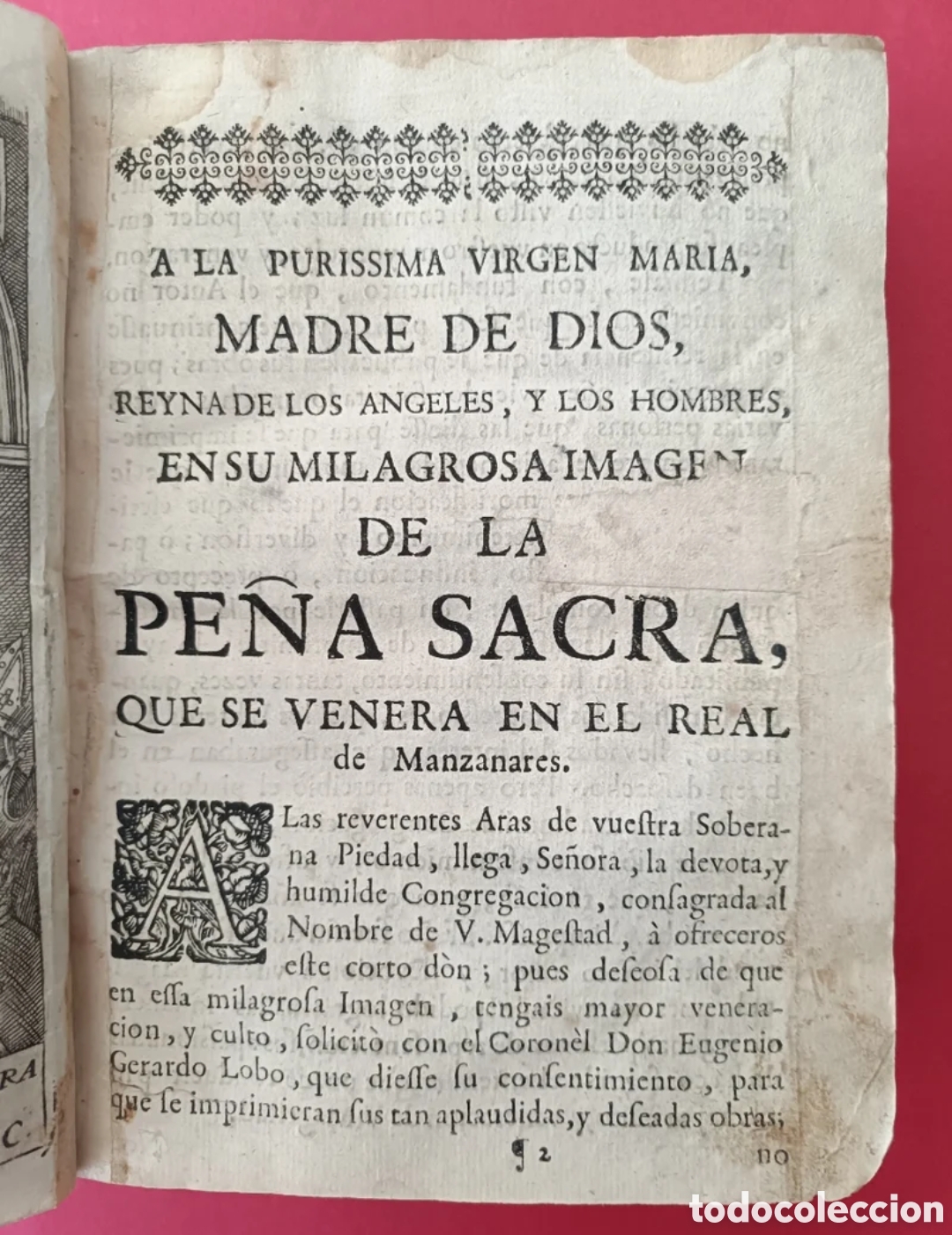 Libros antiguos: Libro de 1738 Obras Gerardo Lobo - Foto 7