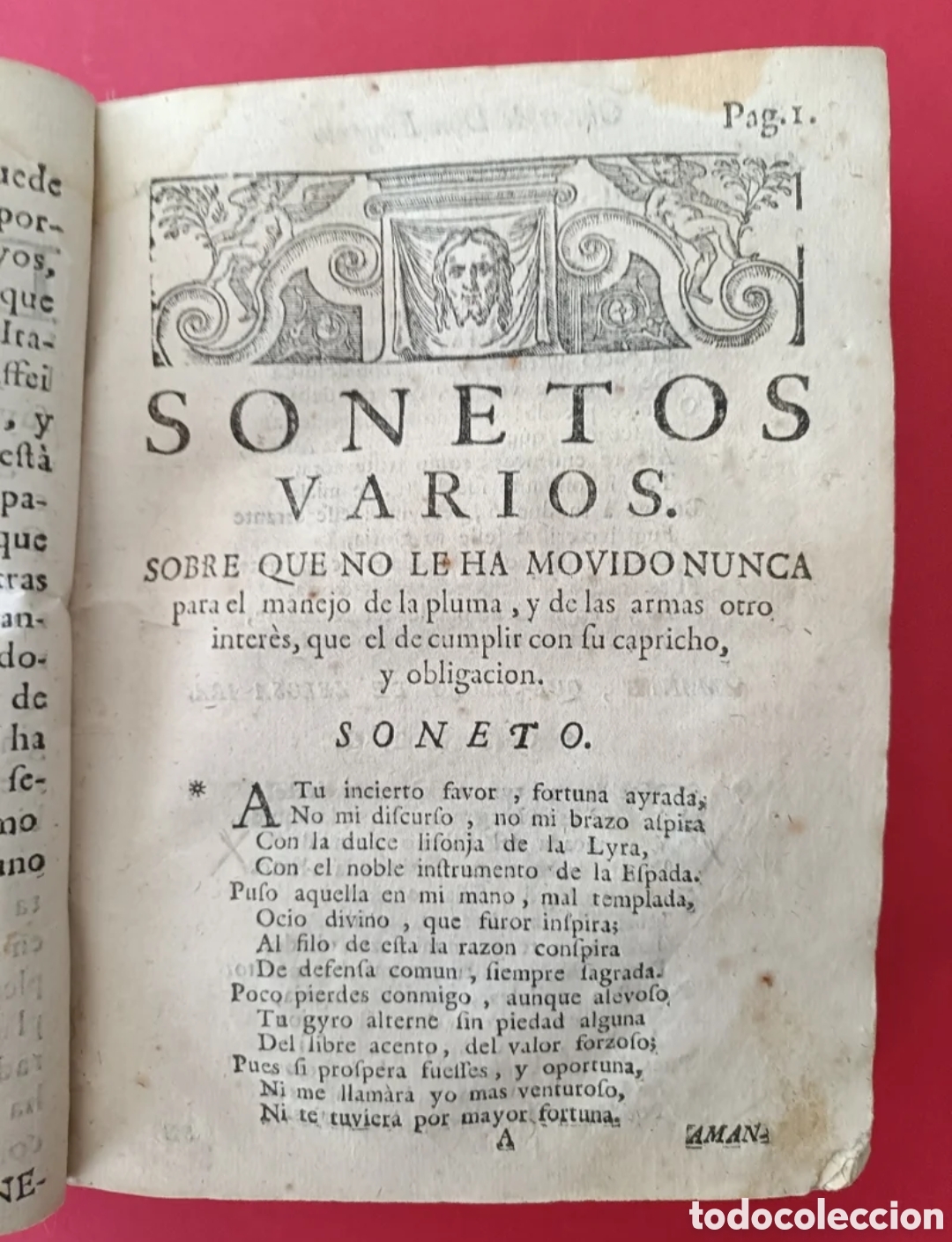 Libros antiguos: Libro de 1738 Obras Gerardo Lobo - Foto 10