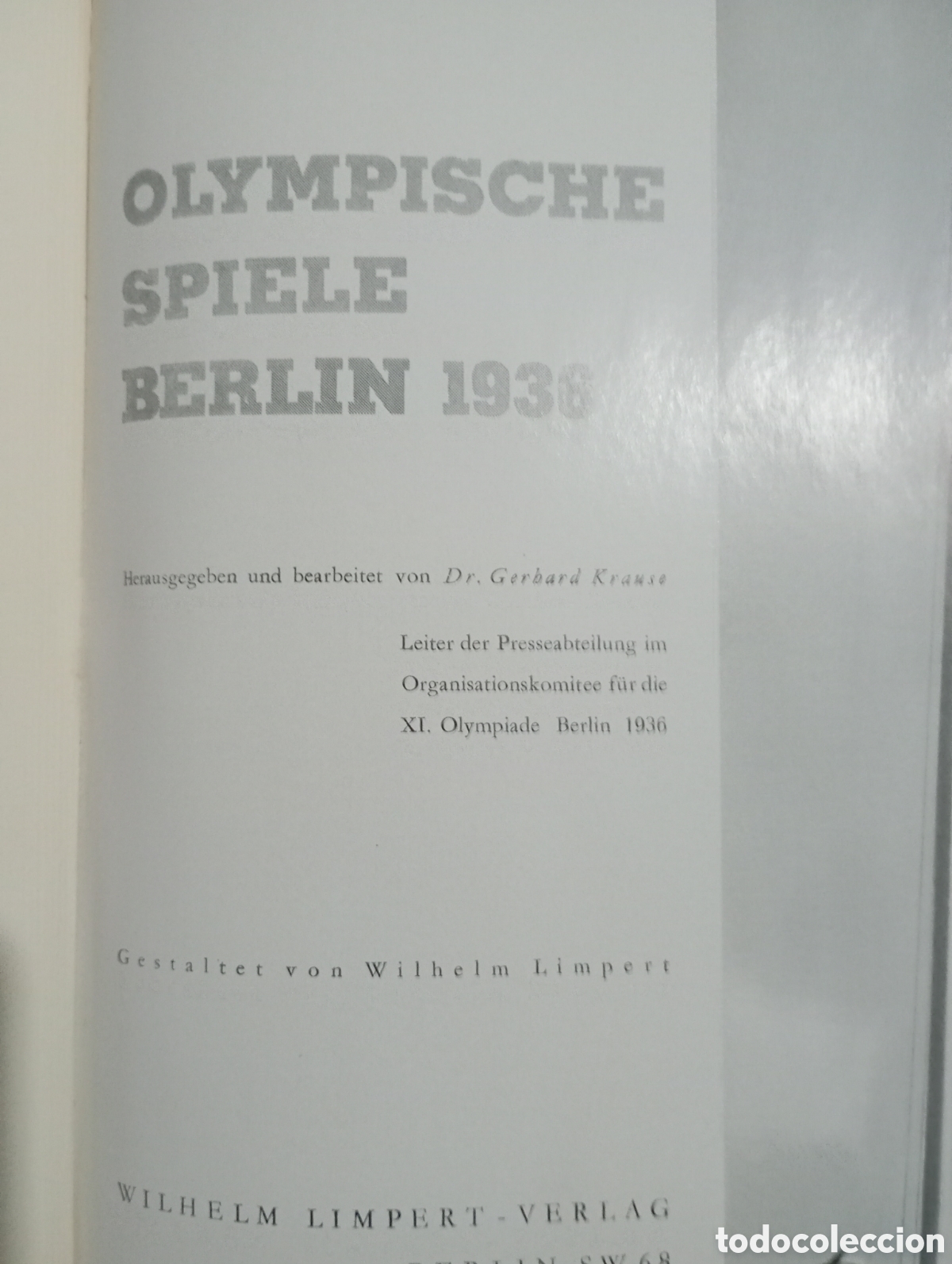 Libros antiguos: Olimp&iacute;adas Berlin 36 - Foto 3
