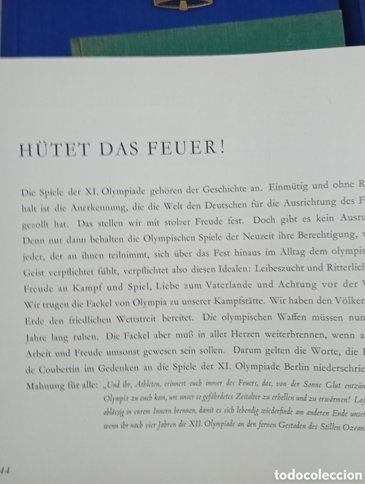 Libros antiguos: Olimp&iacute;adas Berlin 36 - Foto 5