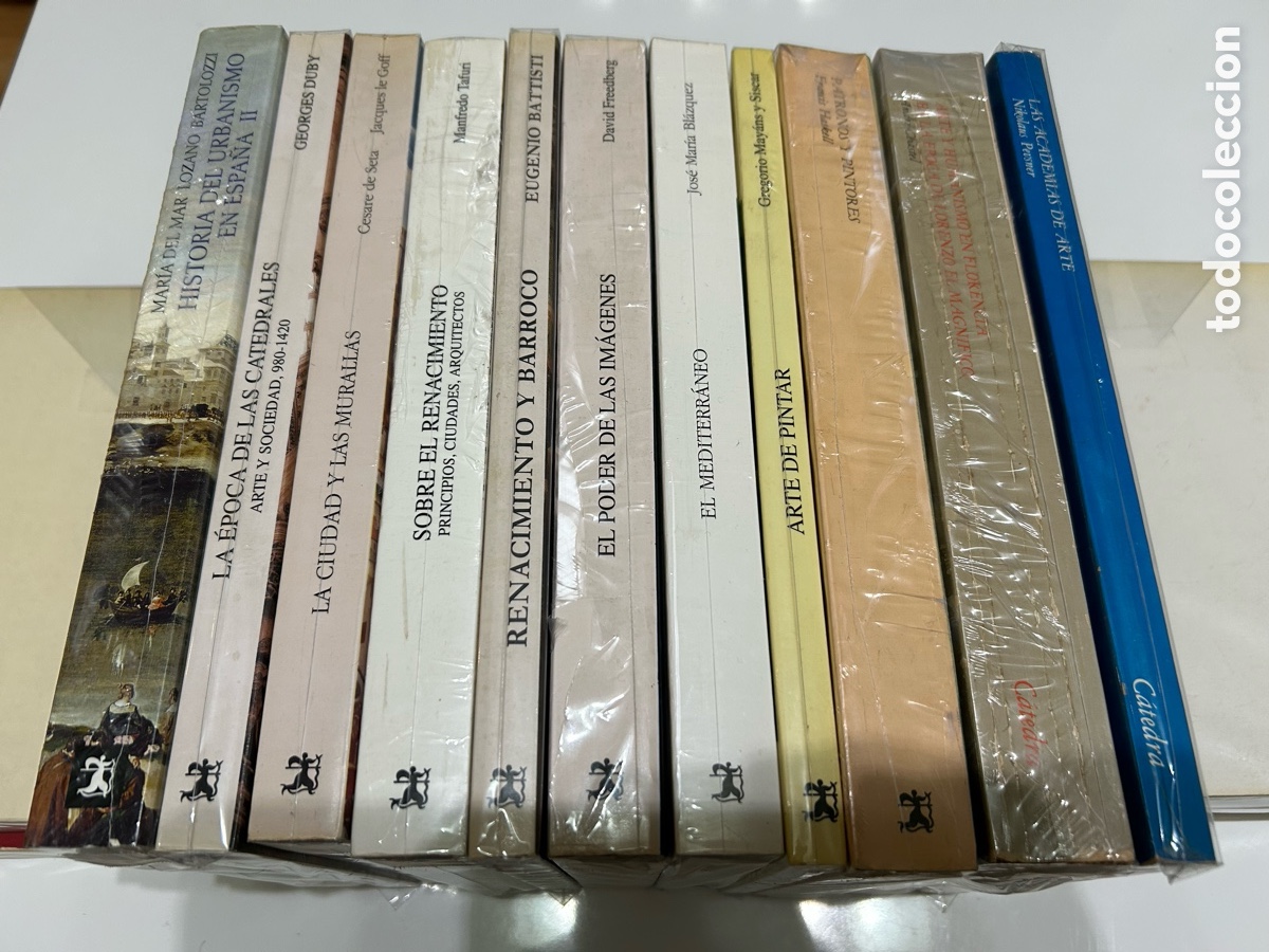 Libros antiguos: Lote 11 libros de arte editorial C&aacute;tedra - Foto 1