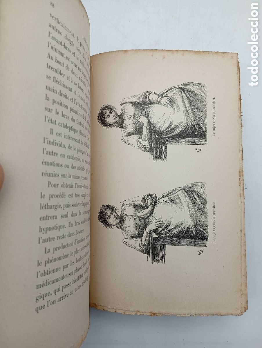Libros antiguos: Lhypnotisme a&ntilde;o 1890 Paris - Foto 3