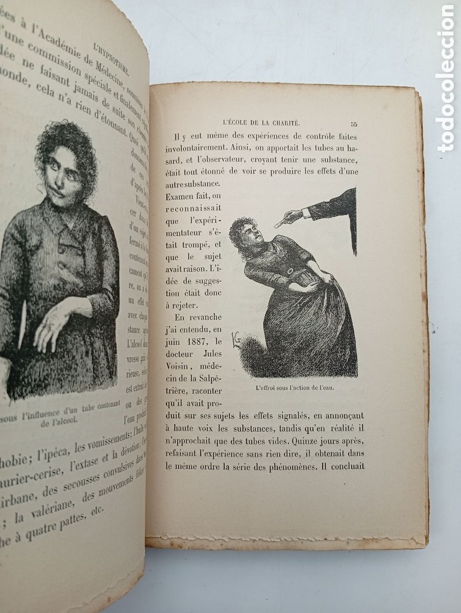 Libros antiguos: Lhypnotisme a&ntilde;o 1890 Paris - Foto 4