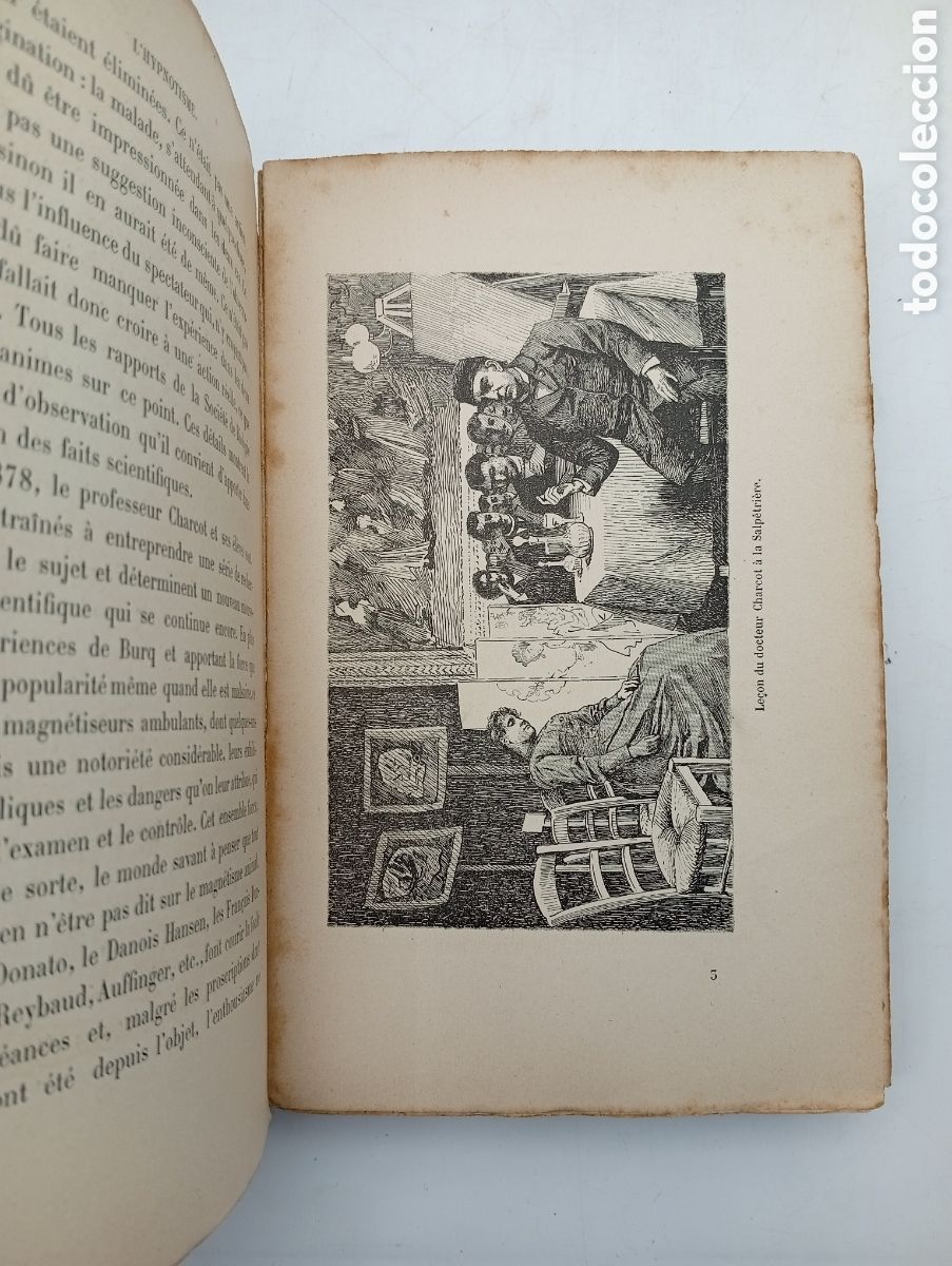 Libros antiguos: Lhypnotisme a&ntilde;o 1890 Paris - Foto 5