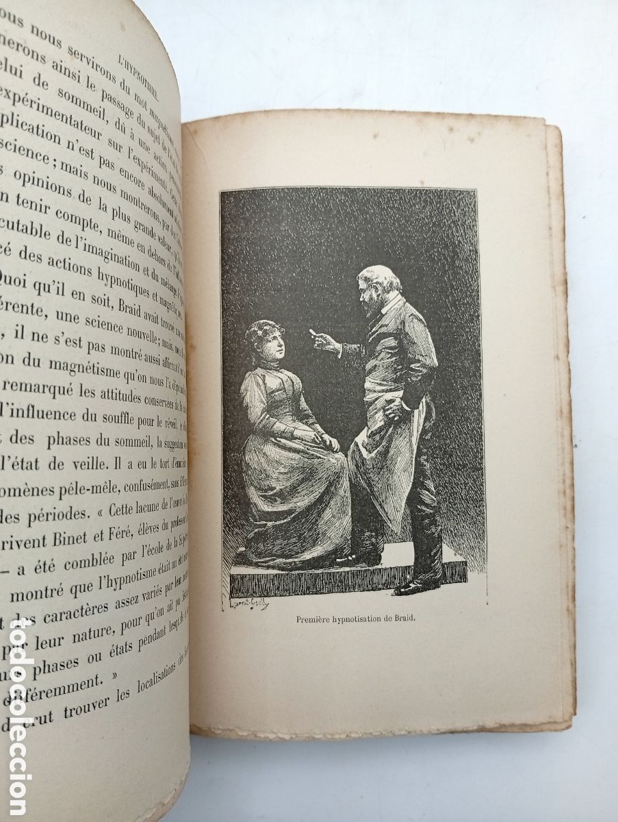 Libros antiguos: Lhypnotisme a&ntilde;o 1890 Paris - Foto 6