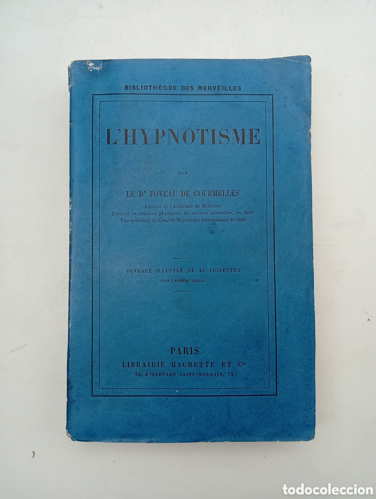 Libros antiguos: Lhypnotisme a&ntilde;o 1890 Paris - Foto 1