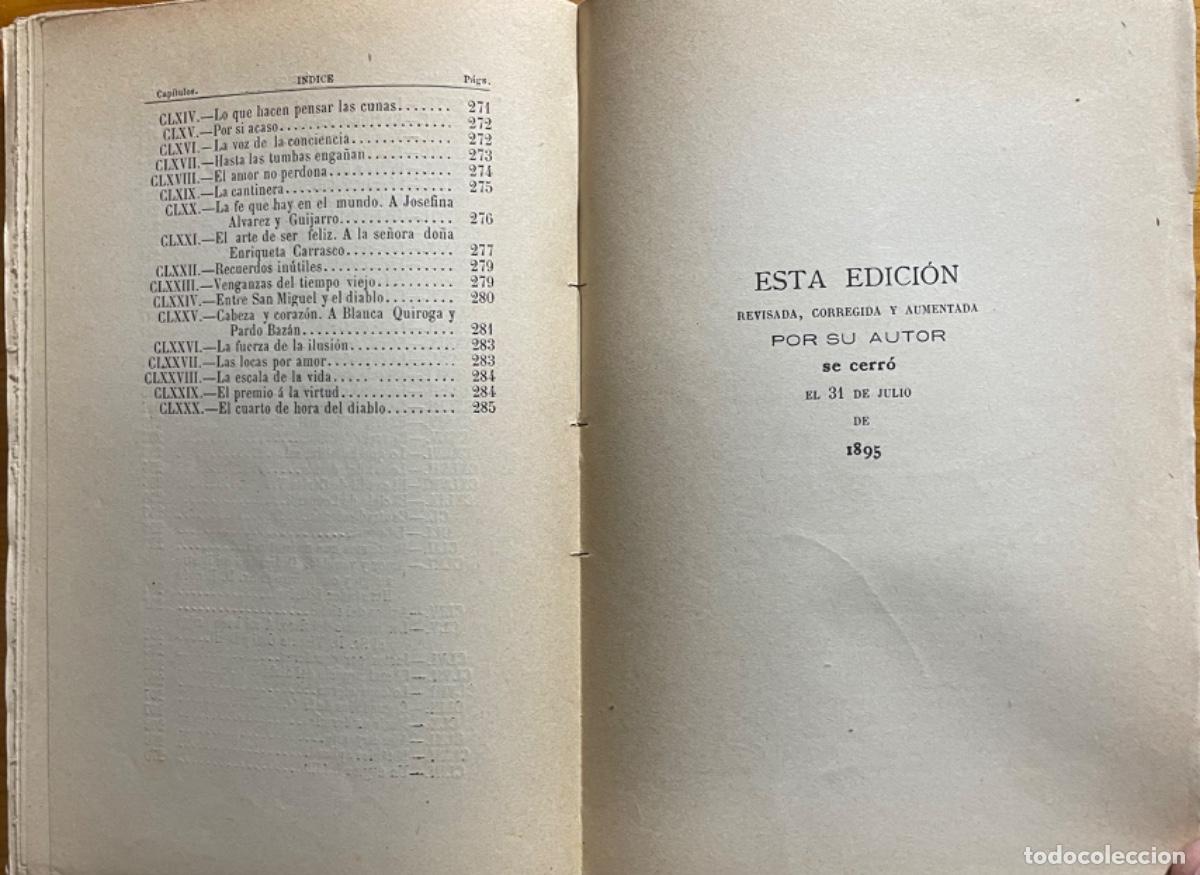 Libros antiguos: DOLORAS - CAMPOAMOR- EDICION COMPLETA - 1896 - Foto 6