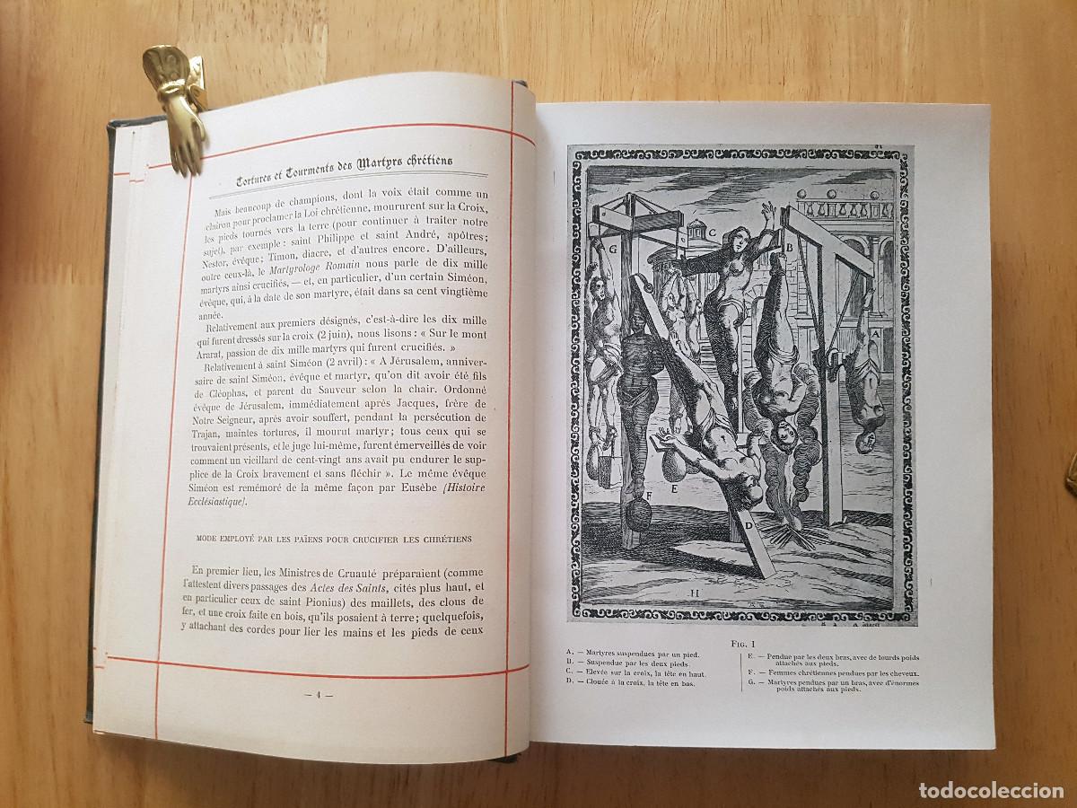 Libros antiguos: GALLONIO, Antonio. Tratado de los instrumentos de martirio y diversos modos de suplicio... (1904)