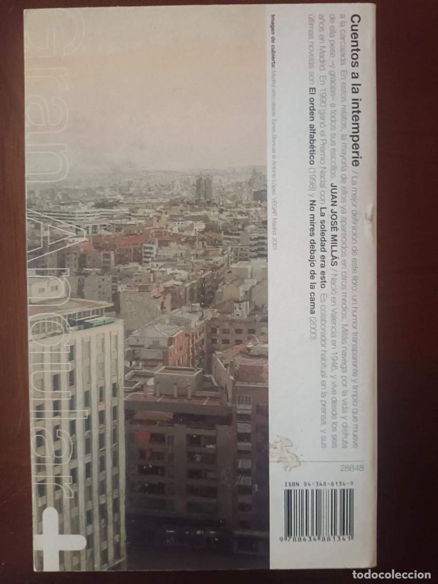 Libros antiguos: Juan Jos&eacute; Mill&aacute;s. Cuentos a la intemperie - Foto 2