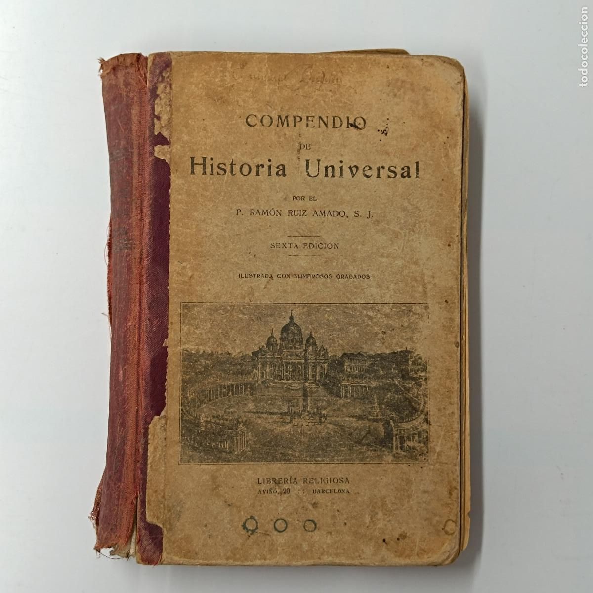 Libros antiguos: LIBRO COMPENDIO DE HISTORIA UNIVERSAL. 1926. - Foto 1