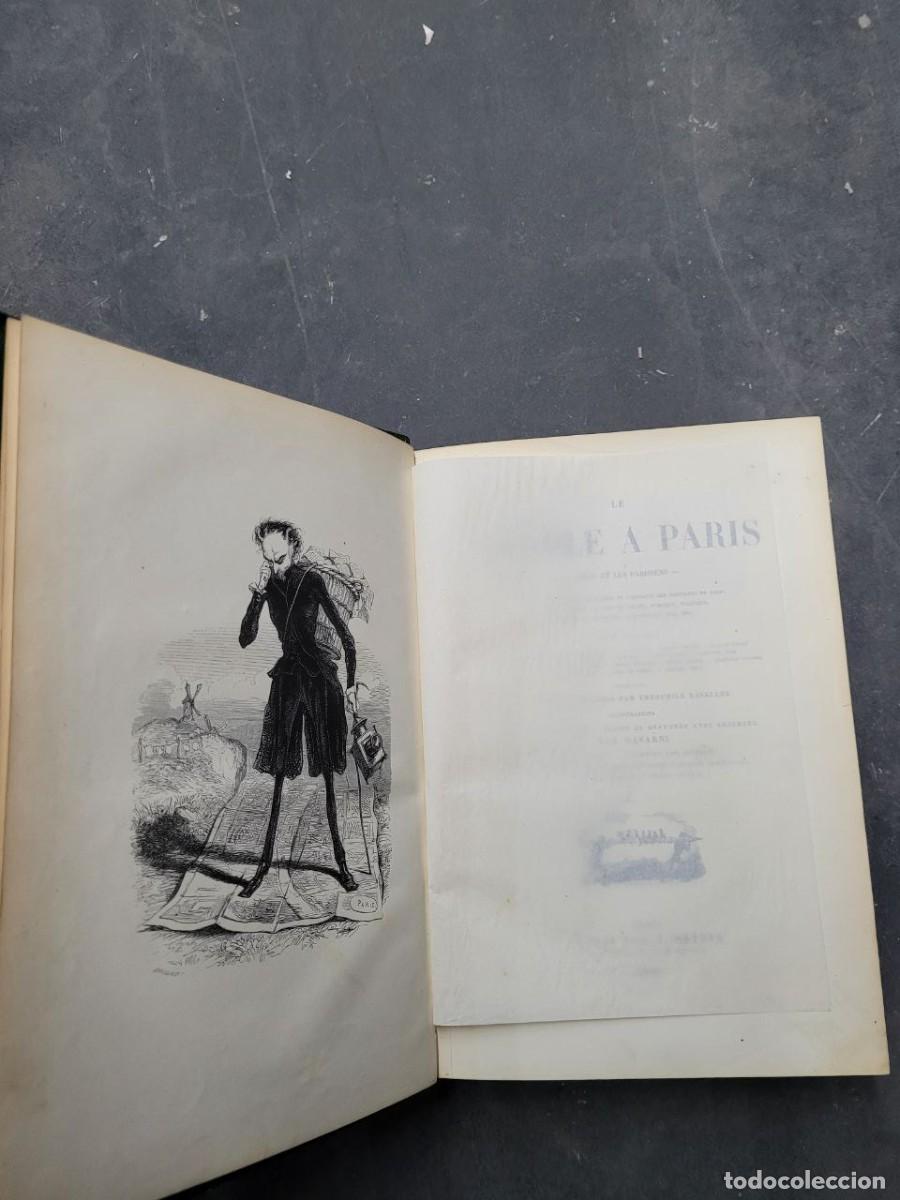 Libros antiguos: LE DIABLE A PARIS. GAVARNI. 1845. 2 TOMOS - Foto 2