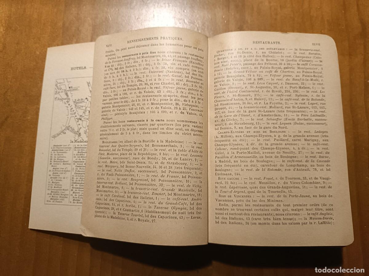 Libros antiguos: Libro guia historia de Paris 1900-1910 - Foto 5