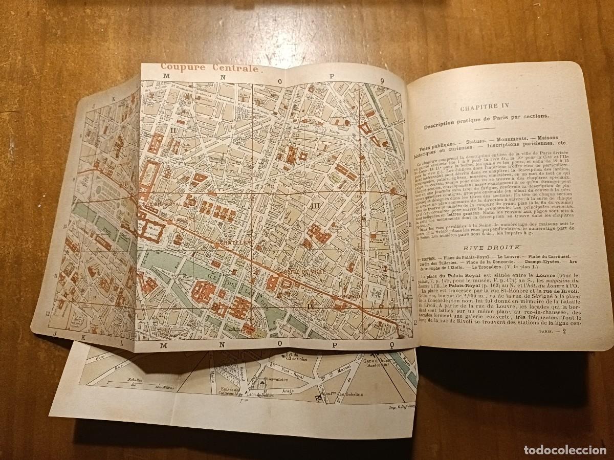 Libros antiguos: Libro guia historia de Paris 1900-1910 - Foto 7