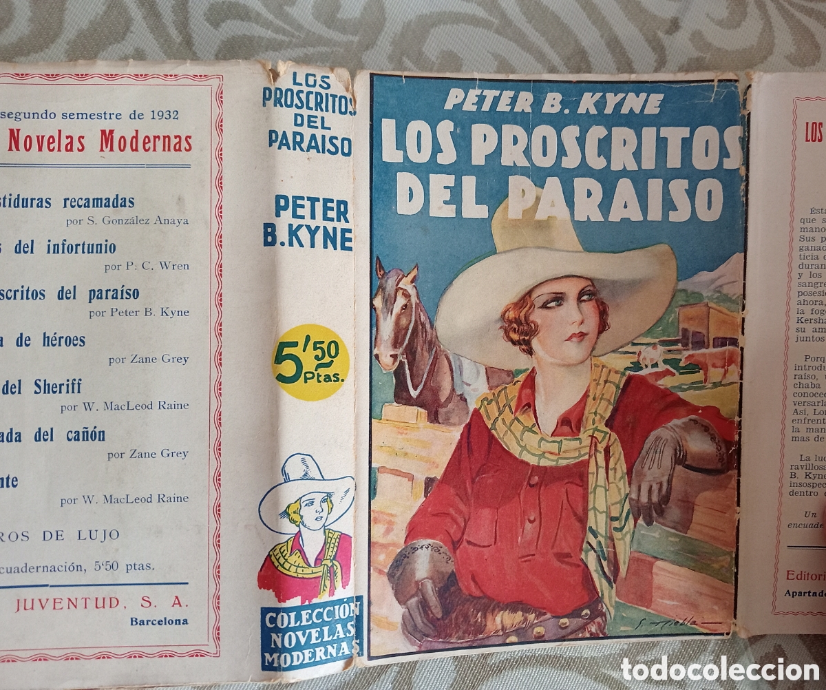 Libros antiguos: LOS PROSCRITOS DEL PARA&Igrave;SO - Foto 4