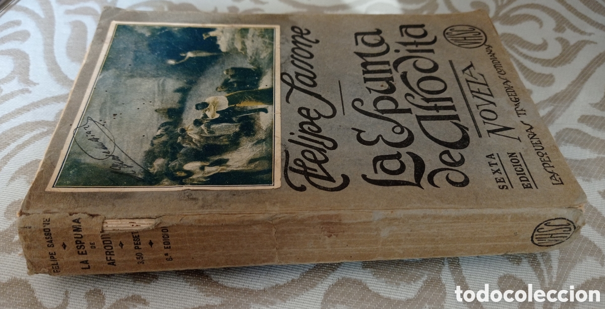 Libros antiguos: LA ESPUMA DE AFRODITA - Foto 5