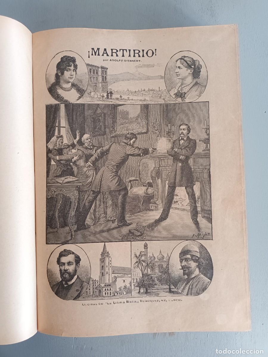 Libros antiguos: &iexcl;MARTIRIO! - ADOLFO DENNERY - LA &Uacute;LTIMA MODA - 1907 - Foto 1