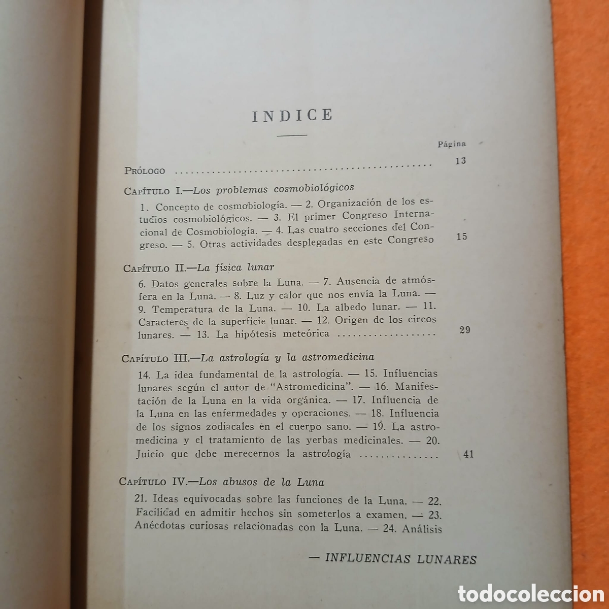 Libros antiguos: Influencias lunares, Ignacio Puig - Foto 4