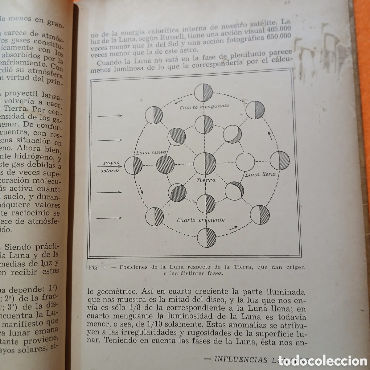 Libros antiguos: Influencias lunares, Ignacio Puig - Foto 9