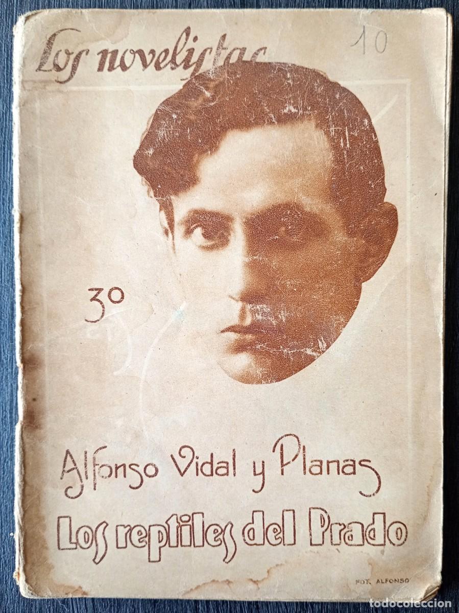 Libros antiguos: Alfonso Vidal y Planas . Los reptiles del Prado - Foto 1